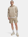 Under Armour Pánské kraťasy Under Armour UA Icon Fleece Short Taping-BRN