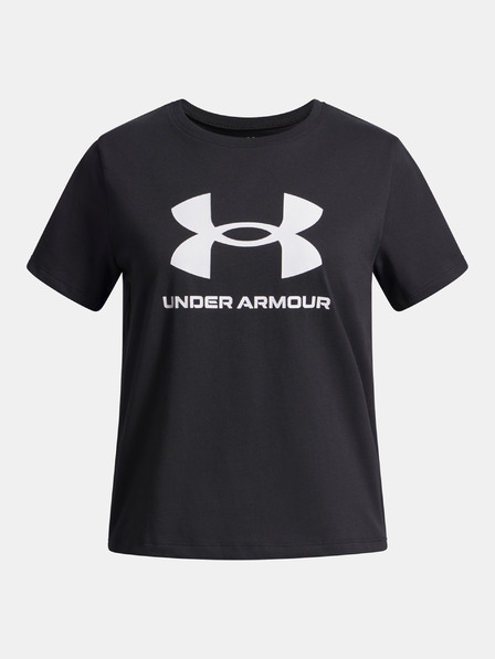 Under Armour Dívčí tričko Under Armour UA BIG LOGO SS-BLK
