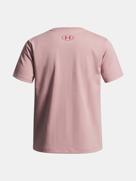 Under Armour Dívčí tričko Under Armour UA BIG LOGO SS-PNK