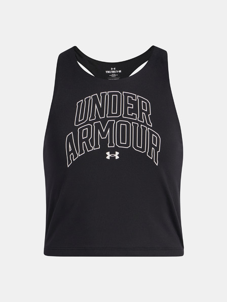 Under Armour Dívčí tílko Under Armour UA Motion Branded Tank-BLK