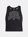 Under Armour Dívčí tílko Under Armour UA Motion Branded Tank-BLK