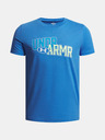 Under Armour Chlapecké tričko Under Armour UA OVERLAY WM SS-BLU