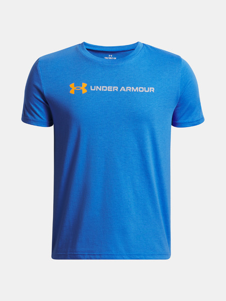 Under Armour Chlapecké tričko Under Armour UA B LOGO WORDMARK SS-BLU