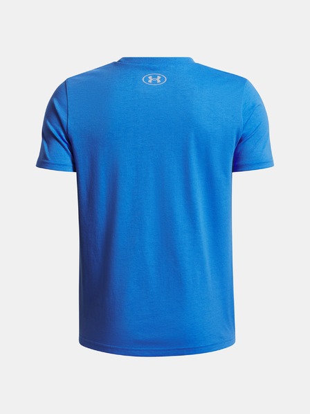Under Armour Chlapecké tričko Under Armour UA B LOGO WORDMARK SS-BLU