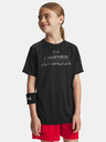 Under Armour Chlapecké tričko Under Armour UA Tech Split Wordmark SS-BLK