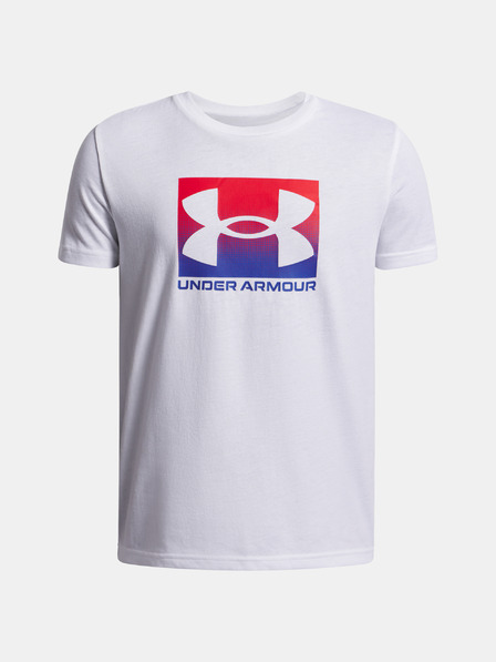 Under Armour Chlapecké tričko Under Armour UA B BOXED SPORTS UPDATE SS-WHT