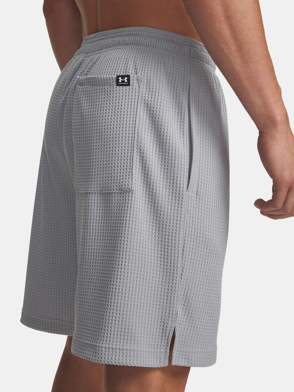 Under Armour Pánské kraťasy Under Armour UA Rival Waffle Short-GRY