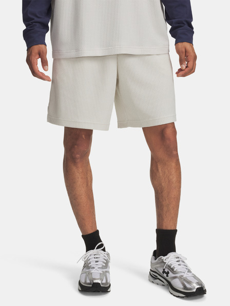 Under Armour Pánské kraťasy Under Armour UA Rival Waffle Short-WHT