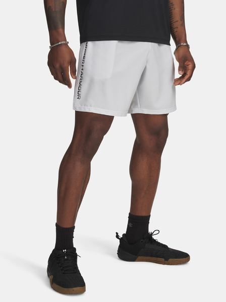 Under Armour Pánské kraťasy Under Armour UA Tech Woven Wordmark Short-GRY