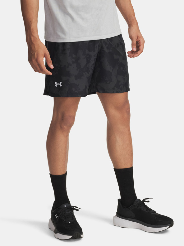 Under Armour Pánské kraťasy Under Armour UA LAUNCH 7'' PRINT SHORTS-GRY