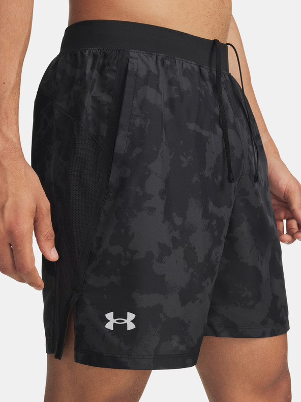 Under Armour Pánské kraťasy Under Armour UA LAUNCH 7'' PRINT SHORTS-GRY