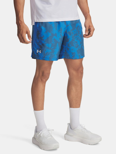 Under Armour Pánské kraťasy Under Armour UA LAUNCH 7'' PRINT SHORTS-BLU
