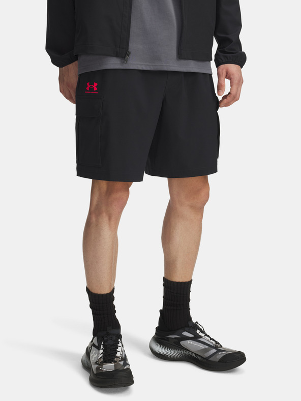Under Armour Pánské kraťasy Under Armour UA Vibe Woven Cargo Short-BLK