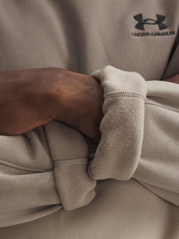 Under Armour Pánská mikina Under Armour UA Icon HW Colorblocked Hdy-BRN