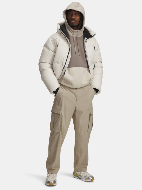 Under Armour Pánská mikina Under Armour UA Icon HW Colorblocked Hdy-BRN