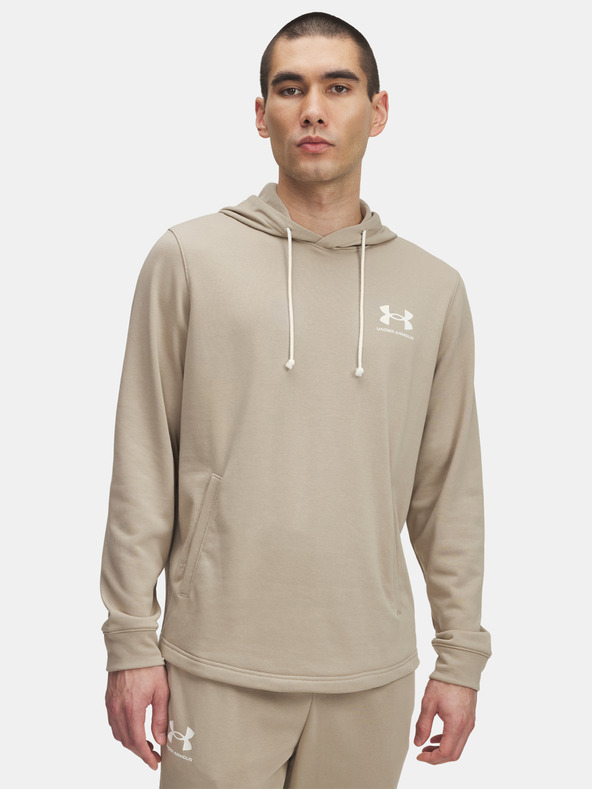 Under Armour Pánská mikina Under Armour UA Rival Terry LC HD-BRN