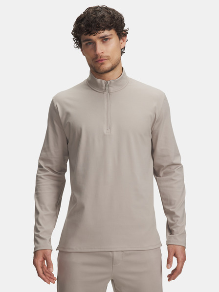 Under Armour Pánské tričko Under Armour UA Meridian 1/4 Zip-BRN