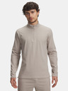 Under Armour Pánské tričko Under Armour UA Meridian 1/4 Zip-BRN