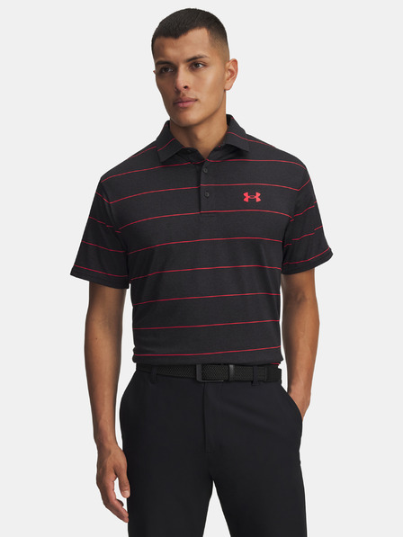 Under Armour Pánské tričko Under Armour UA Playoff 3.0 Stripe Polo-BLK