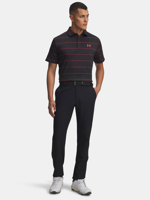 Under Armour Pánské tričko Under Armour UA Playoff 3.0 Stripe Polo-BLK