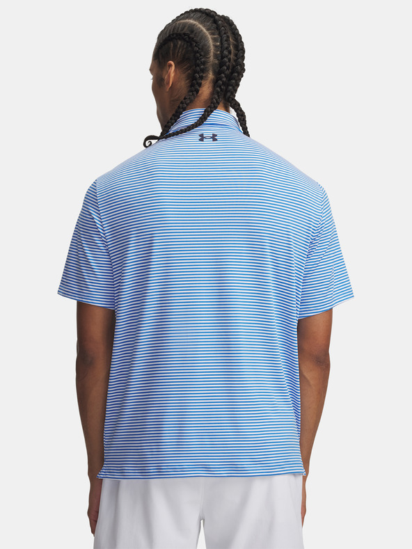 Under Armour Pánské tričko Under Armour UA Playoff 3.0 Stripe Polo-BLU