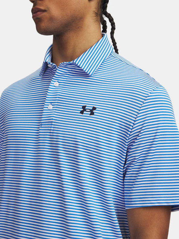 Under Armour Pánské tričko Under Armour UA Playoff 3.0 Stripe Polo-BLU