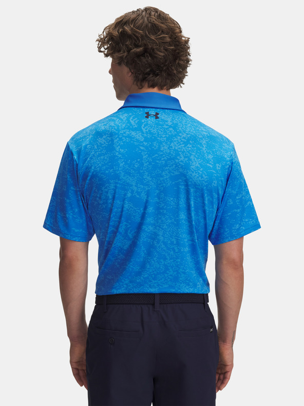 Under Armour Pánské tričko Under Armour UA Playoff 3.0 Printed Polo-BLU