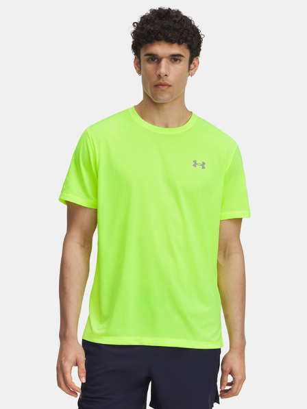Under Armour Pánské tričko Under Armour UA LAUNCH SHORTSLEEVE-YLW