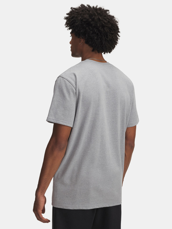 Under Armour Pánské tričko Under Armour Curry Hvyweight Logo Tee-GRY