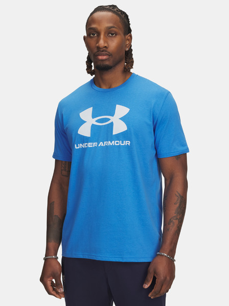 Under Armour Pánské tričko Under Armour UA SPORTSTYLE LOGO UPDATE SS-BLU