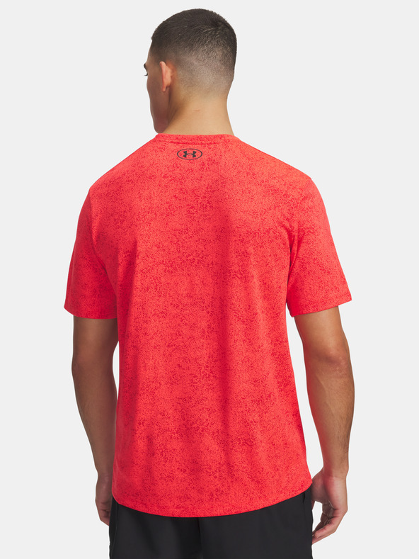 Under Armour Pánské tričko Under Armour UA Tech Tee Pixelate-RED