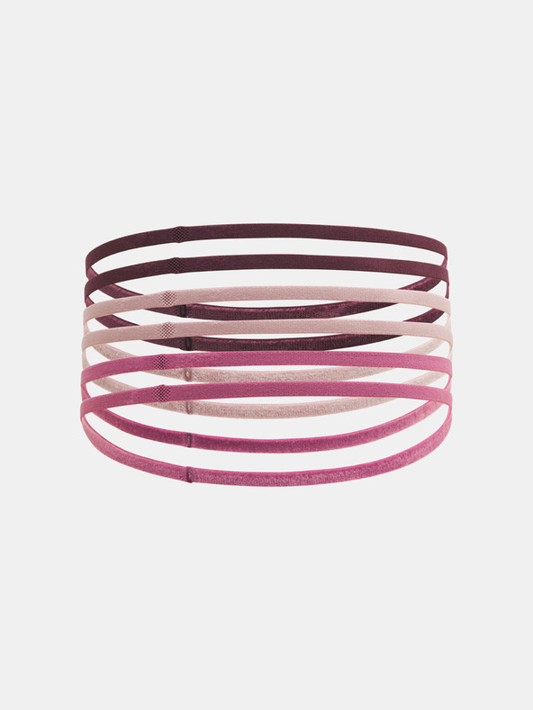 Under Armour Dámské gumičky Under Armour W MINI ELASTIC 6PK-RED