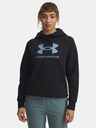 Under Armour Dámská mikina Under Armour UA Rival Flc Shimmer Hdy-BLK