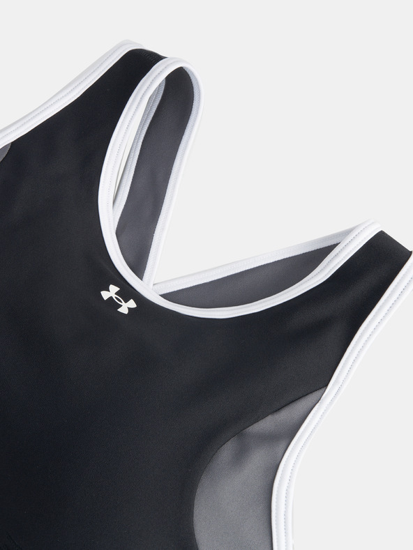 Under Armour Dámská podprsenka Under Armour UA Crossback Mid Open Back-BLK