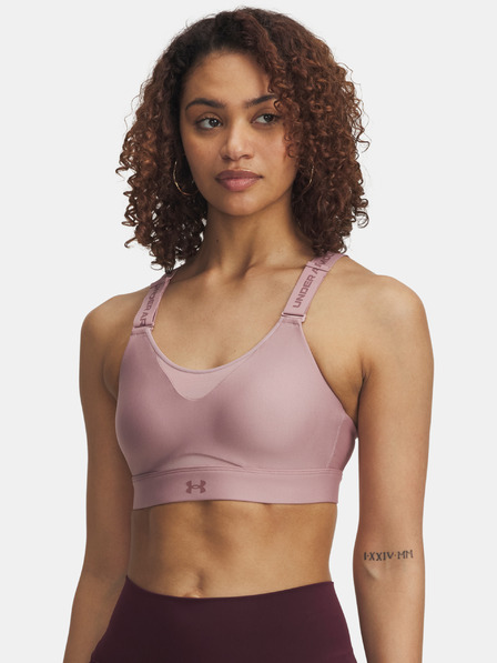 Under Armour Dámská podprsenka Under Armour UA Infinity High 2.0 Bra-PNK