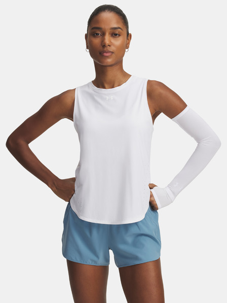 Under Armour Dámské tílko Under Armour UA Launch Elite Tank-WHT