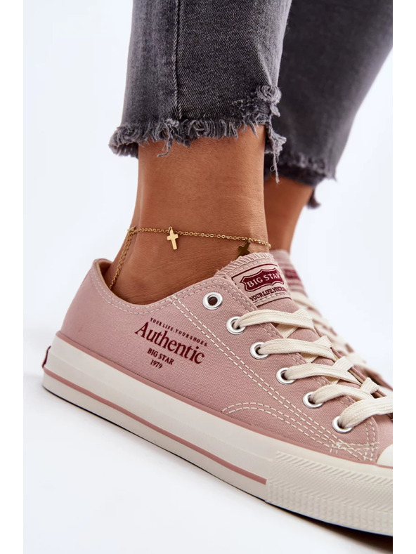 BIG STAR SHOES Dámské tenisky Big Star – růžové