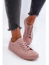 BIG STAR SHOES Klasické dámské tenisky Big Star růžové