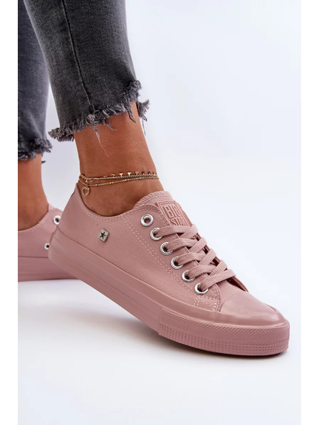 BIG STAR SHOES Klasické dámské tenisky Big Star růžové
