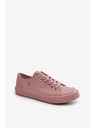 BIG STAR SHOES Klasické dámské tenisky Big Star růžové