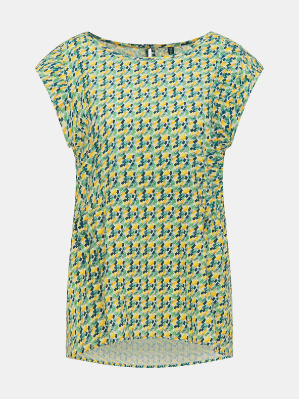 Tranquillo Zelená vzorovaná halenka Tranquillo