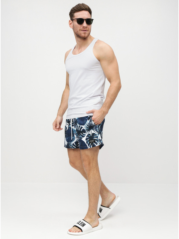 Jack & Jones Bílé pánské basic tílko Jack & Jones