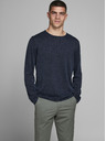 Jack & Jones Tmavě modrá mikina Jack & Jones Leo