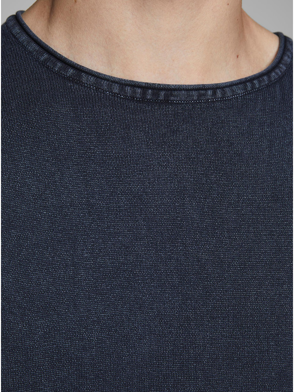 Jack & Jones Tmavě modrá mikina Jack & Jones Leo