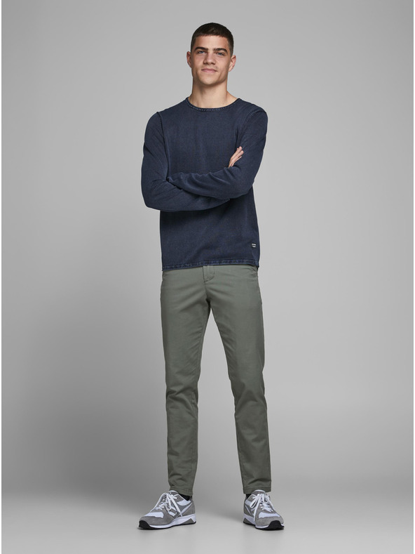 Jack & Jones Tmavě modrá mikina Jack & Jones Leo