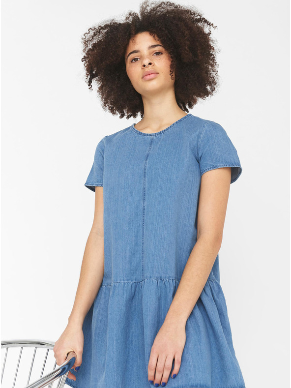 Noisy May Modré džínové šaty Noisy May Emilia