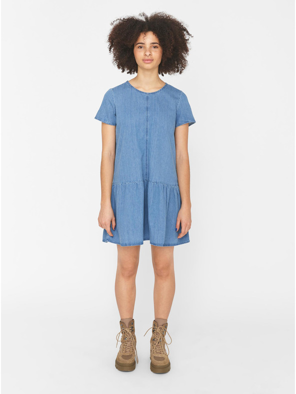 Noisy May Modré džínové šaty Noisy May Emilia