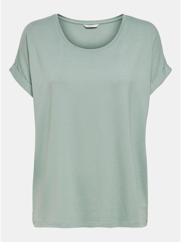 ONLY Světle zelené basic tričko ONLY Moster