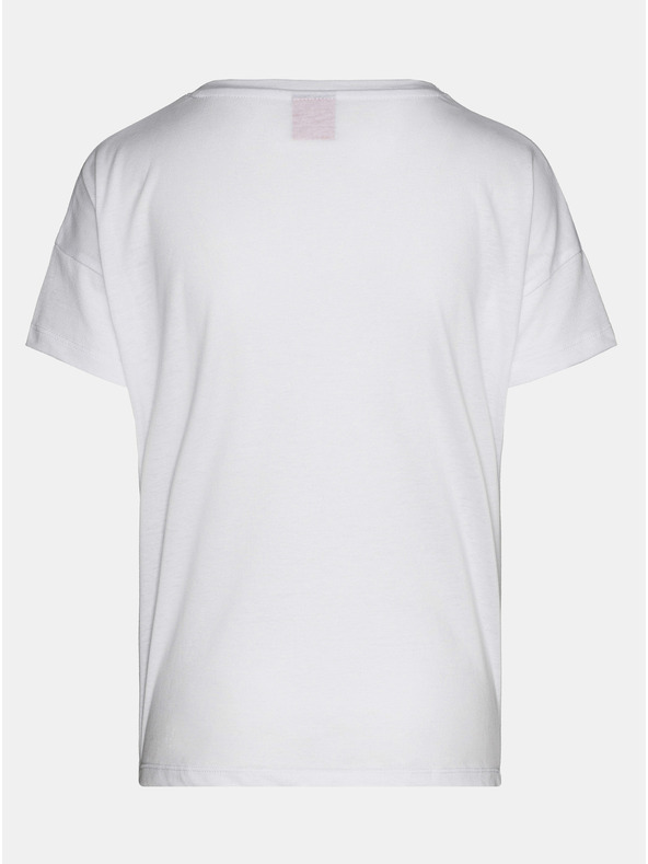 Sam 73 Bílé dámské tričko s potiskem SAM 73