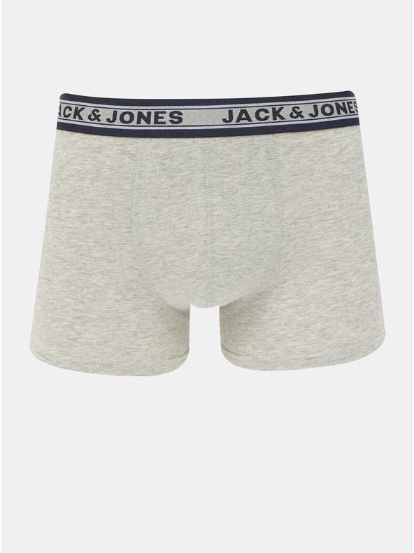 Jack & Jones Sada pěti boxerek v zelené a šedé barvě Jack & Jones Oliver